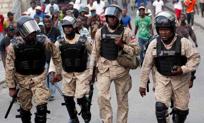 Haitian police arrested four alleged gang members - Vimarsana News