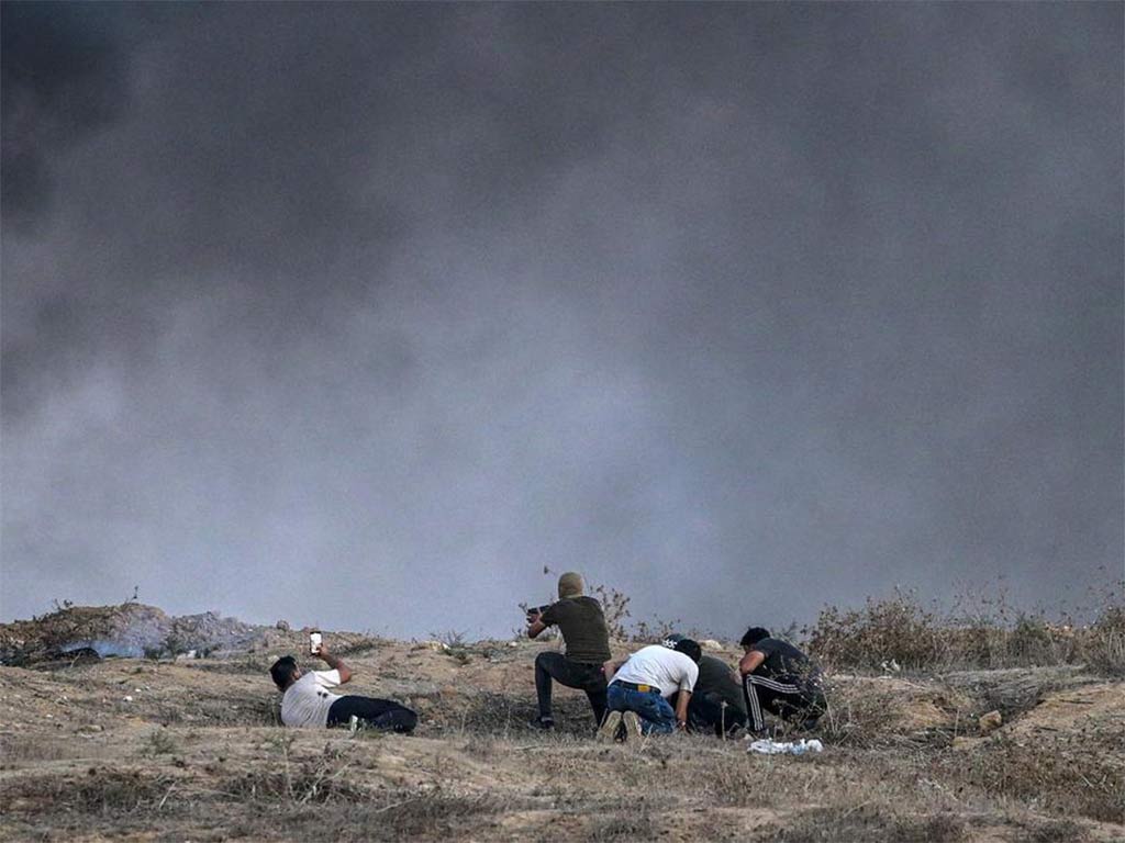 Choques-Frontera-Gaza