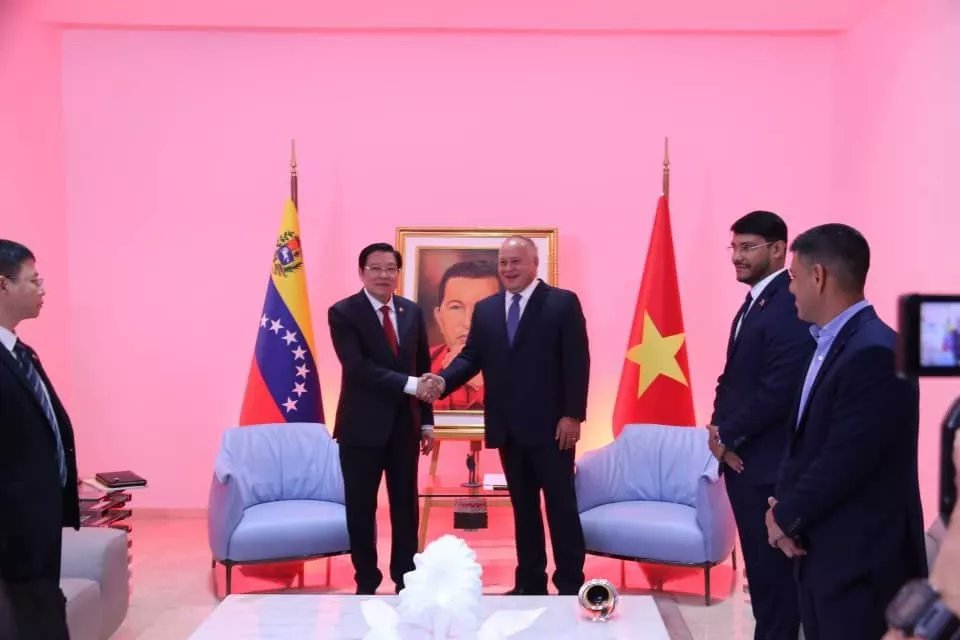 Delegación del Partido Comunista de Vietnam visita Venezuela