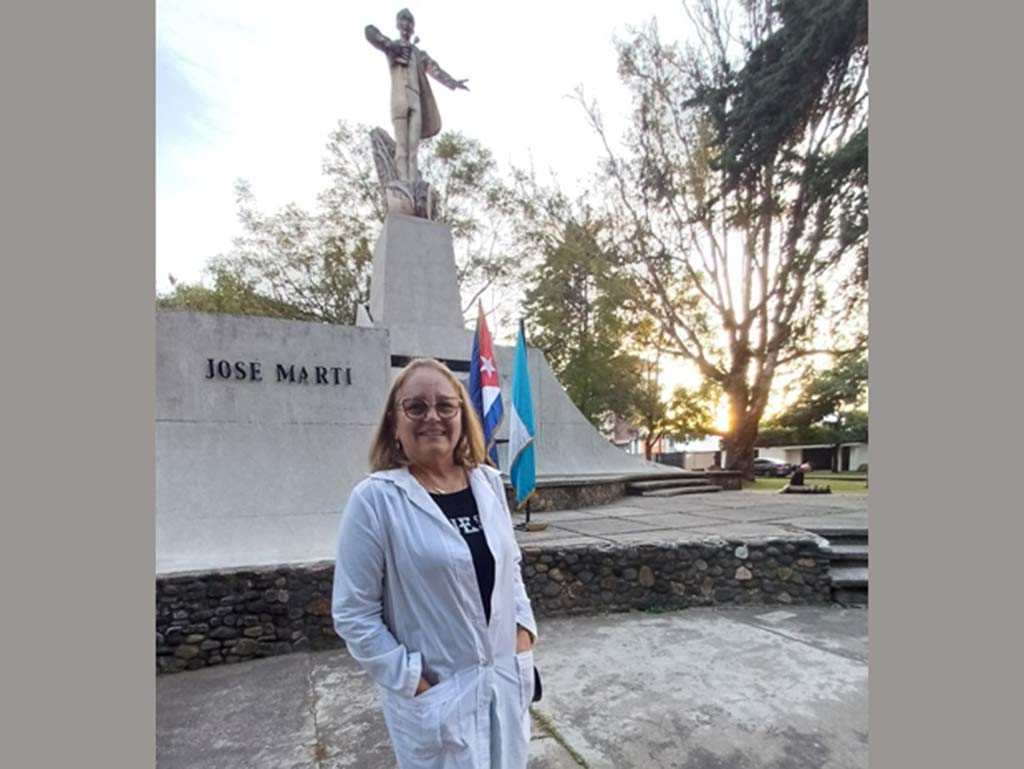 Doctora Mercedes Blanco, médica cubana en Guatemala