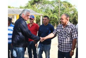 president-diaz-canel-visits-municipality-in-central-cuba