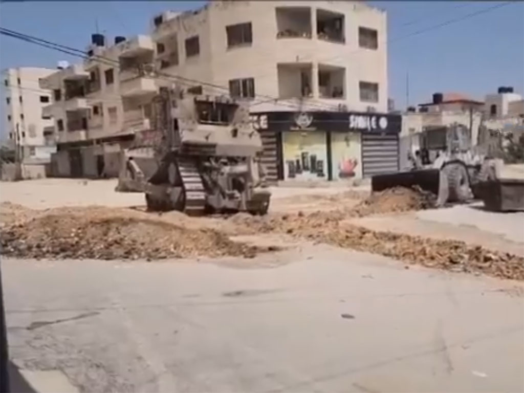 israeli-army-again-attacked-jenin-and-its-refugee-camp