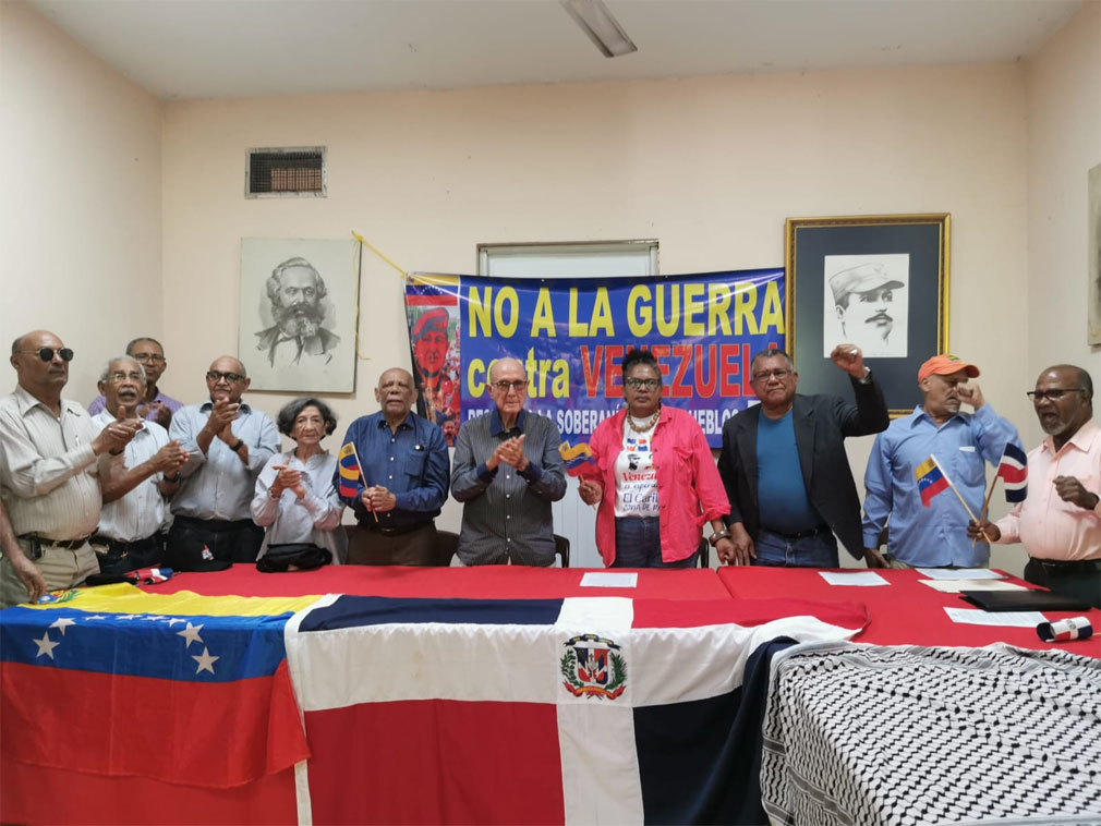 Dominican organizations condemn air blockade of Venezuela