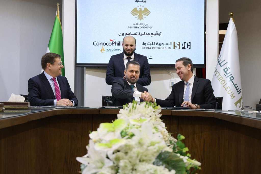 Syria signs energy agreements with US and Russian firms
