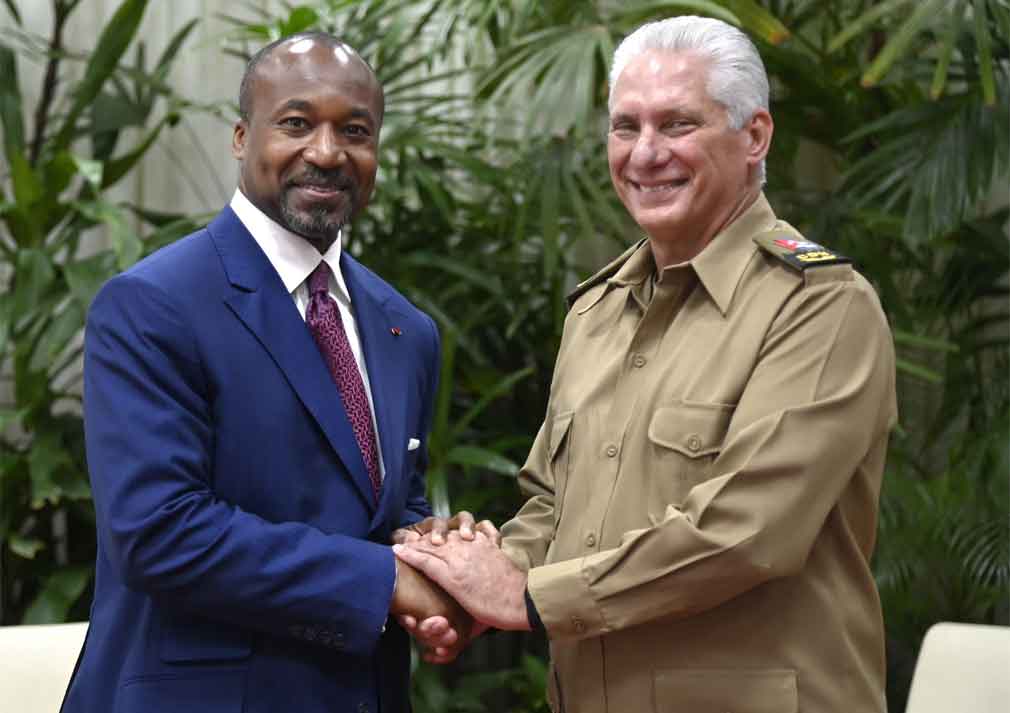 Cuban President receives minister from the Republic of Congo