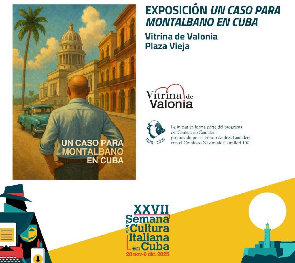 Exhibition reveals A Case for Montalbano in Cuba